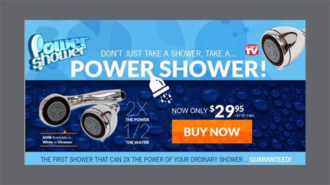 power shower as seen on tv youtube