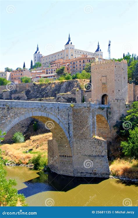 Castle In Toledo Spain Royalty Free Stock Photo Image 25681135