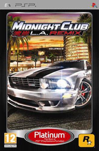 Midnight Club La Remix Boxarts For Sony Psp The Video Games Museum