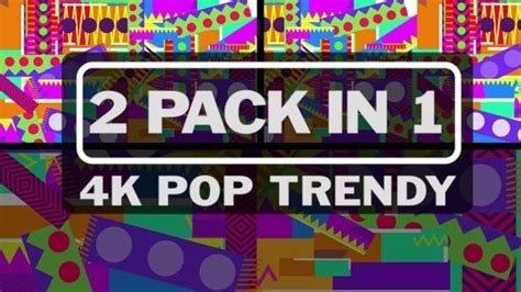 4k Pop Trendy Stock Video Envato Elements