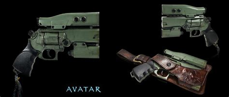 Avatars Col Miles Quaritichs Wasp Pistol Sci Fi Weapons Concept