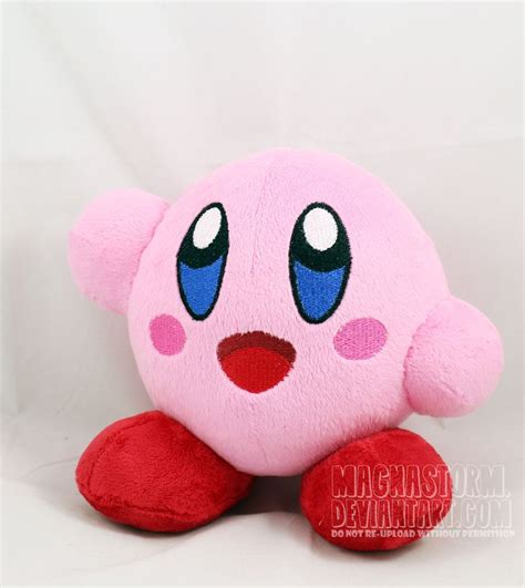 Kirby By Magnastorm On Deviantart Kirby Travel Pillow Fan Art