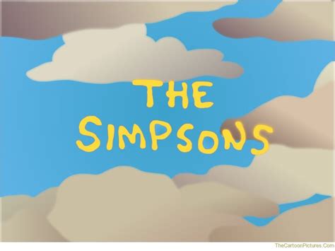 Simpsons Clouds Picture Simpsons Clouds Wallpaper