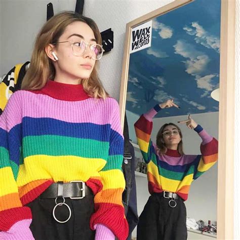 🖤orezoria Aesthetic Clothes Online Shop Egirl Outfits Rainbow Outfit Aesthetic Clothes