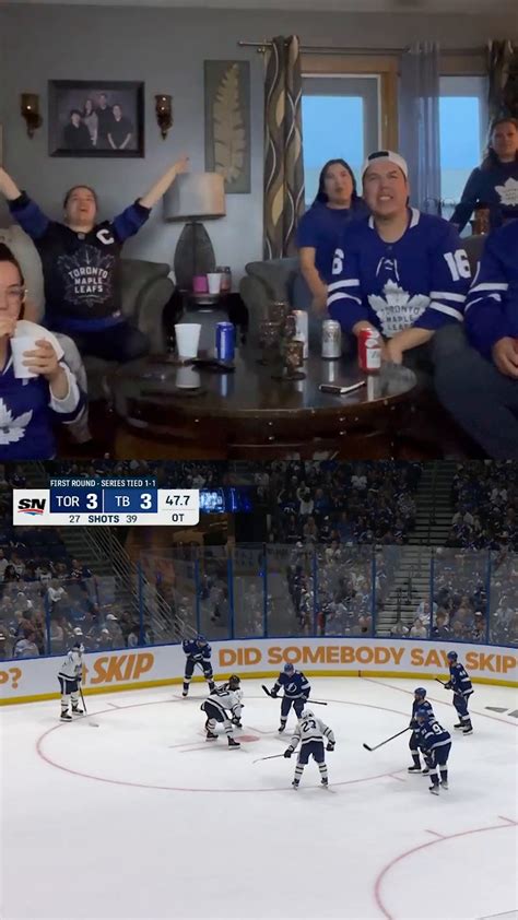Maple Leafs Ot Win Fan Compilation Toronto Maple Leafs Fan
