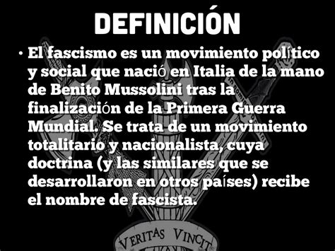 Fascismo Definicion Qué Es Fascista Significado Concepto