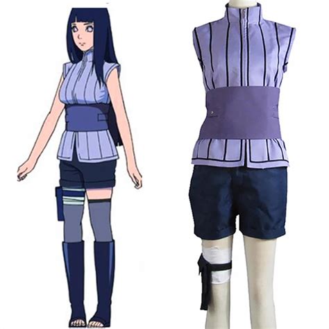 Movie The Last Anime Naruto Hinata Hyuga Cosplay Costume Sexy