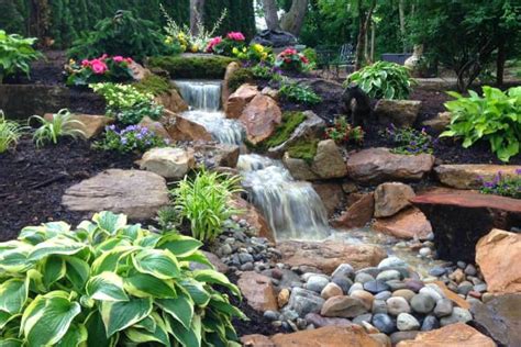 23 Absolutely Stunning Pondless Disappearing Waterfall Designs