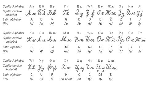 Serbian Cyrillic Font Frenchmopla