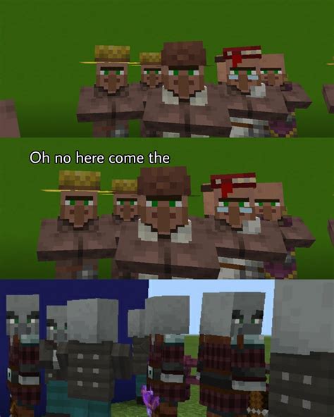 Tried My Best To Recreate A Meme Template In Minecraft Use It If You Like Rgaming