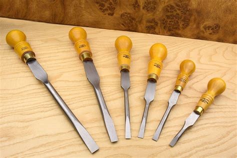Marples Cabinet Screwdrivers Flat Set Of 6 Wood Handle Knife