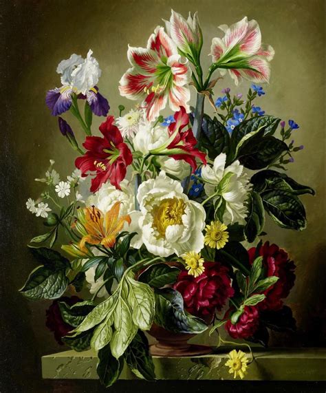 By Gerard A Cooper Brit 1899 1975 In 2023 Flower Painting Flower