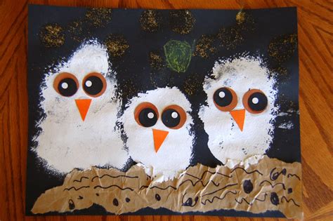 Owl Babies Craft ~ Shes Crafty