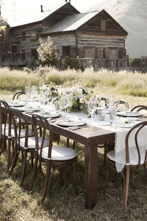 8 Best Rustic Table Settings Rustic Table Setting Outdoor Dining