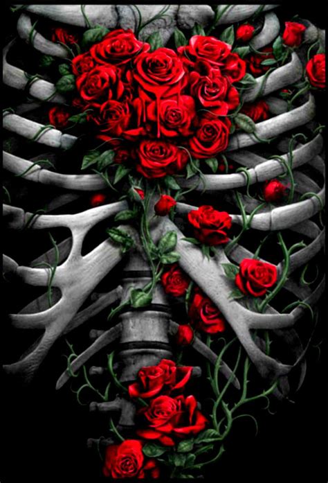 Pin By Hellbetty T♡ On Skulls And Roses Beautiful Dark Art Skull