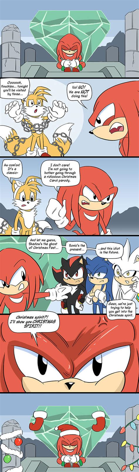 A Very Knuckles Christmas Carol By Chauvels On Deviantart
