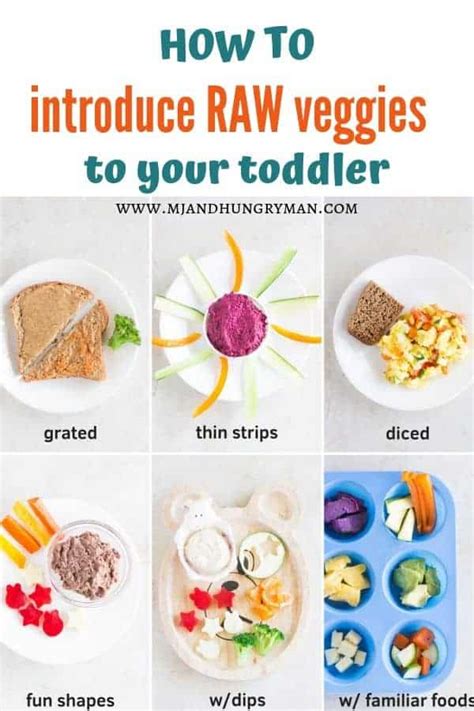 How To Introduce Raw Vegetables To Your Toddler Mj And Hungryman