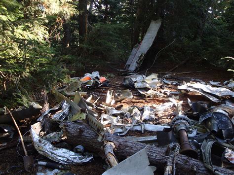 Plane Crash Site At Strachan From T33 Flickr