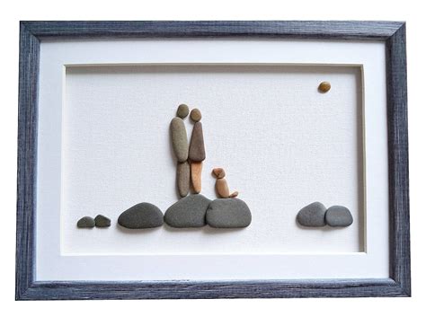 PebbleArtDream | Pebble art, Unique gifts for couples, Sea glass art