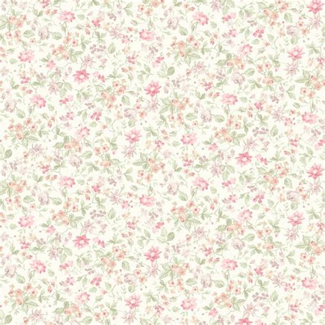 522 30601 Pink Dense Floral Toss Fairwinds Studio Wallpaper Wallpaper