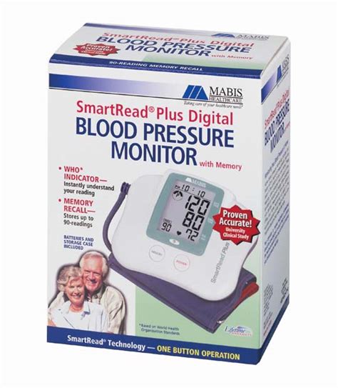 Smartread Plus Digital Blood Pressure Monitor With Memory Adult 04 310 001
