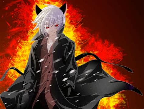 Anime Wolf Demon Boy