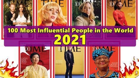 100 Most Influential People In The World 2021 Time100 Youtube