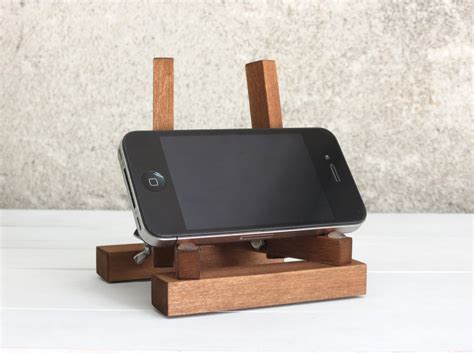 Wooden Iphone Stand Kutuk Men T Wood Ipad Stand By Paladim