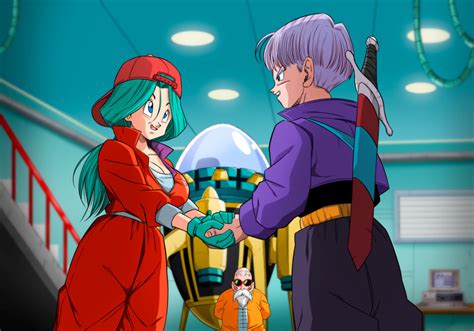 Yamamoto Doujin Bulma Bulma Future Muten Roushi Trunks Dragon Ball Trunks Future