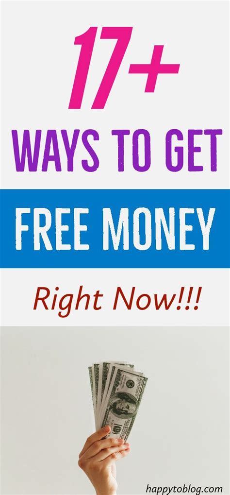 Maybe you would like to learn more about one of these? Want free money right now? Here are 17 ways to make money ...