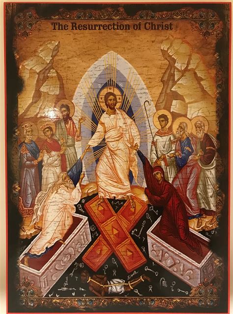 The Resurrection Large Icon Ancient Faith Store