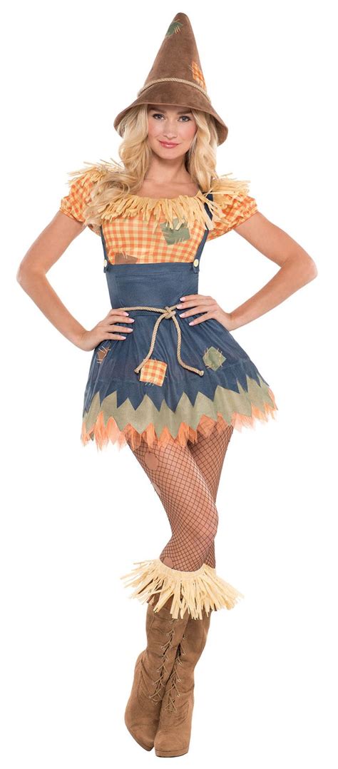 costume sultry scarecrow womens small scarecrow costume halloween costumes