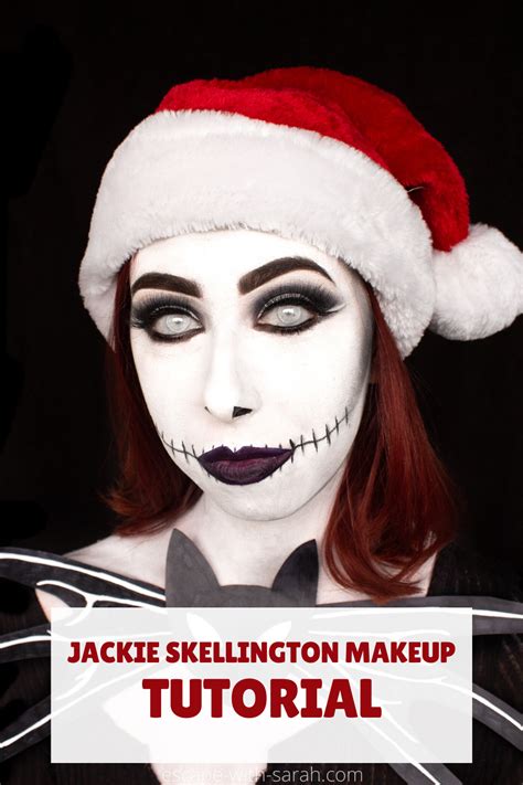 Jackie Skellington Makeup Tutorial Special Effects Makeup Makeup