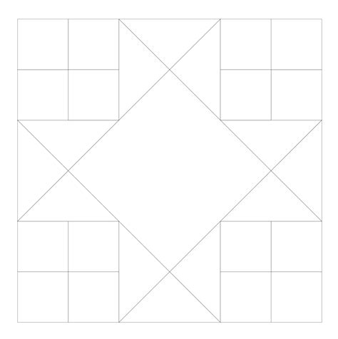 Our quilt stencils are available in all basic shapes and in all sizes. Imaginesque: Quilt Block 38: Pattern & Templates
