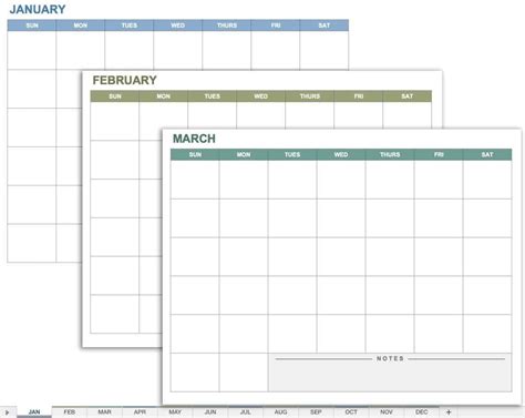 Blank Monthly Calendar Monday Start Calendar Template Printable