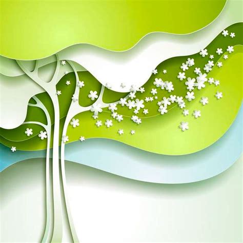 Nature Background Color Paper Design Vector On Behance