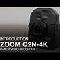 Zoom Q2n 4k Recording Time