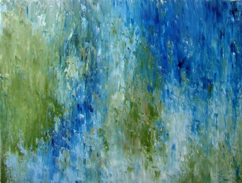 Abstract Modern Palette Knife Painting Kristian Original Art By Kim