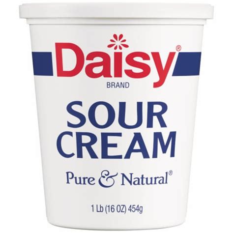 Daisy Pure Natural Sour Cream 16 Oz Smiths Food And Drug