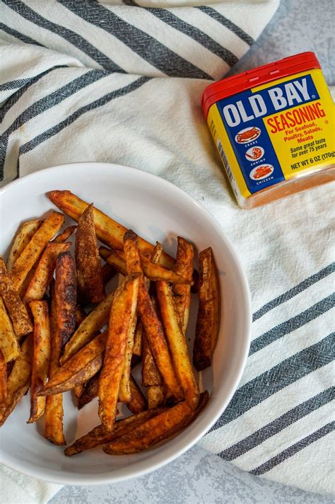 Oven Baked Old Bay French Fries Recipe French Fries Baked Fries