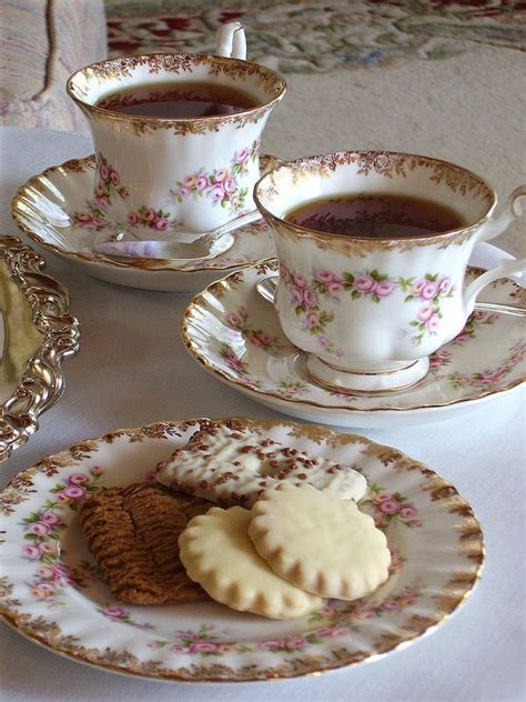Tea And Cookies Tea Afternoon Tea Tea Cups