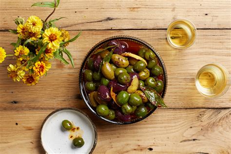 Warmed Spiced Olives Recipe