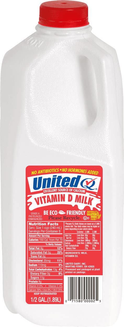 Products Vitamin D Milk United Dairy