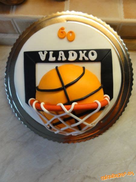 Torta Basketbalová Lopta Mimibazarsk