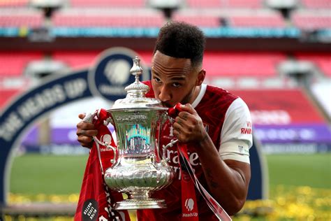 On This Day In 2020 Pierre Emerick Aubameyang Leads Arsenal To Fa Cup