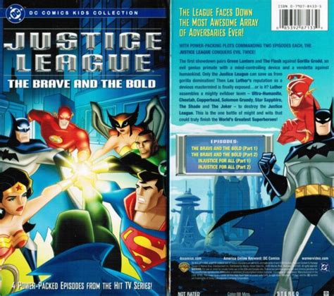 Justice League The Brave And The Bold Vhs 2004 For Sale Online Ebay