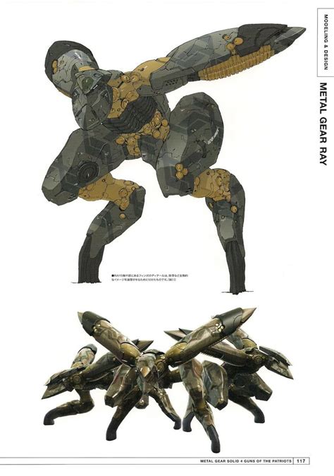 Metal Gear Ray Manned Metal Gear Wiki Fandom Character Concept Character Art Character