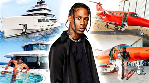 Travis Scotts Lifestyle 2022 Net Worth Fortune Car Collection