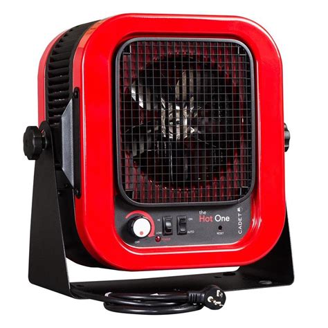 Cadet 4000 Watt Portable Electric Garage Heater With Thermostat At