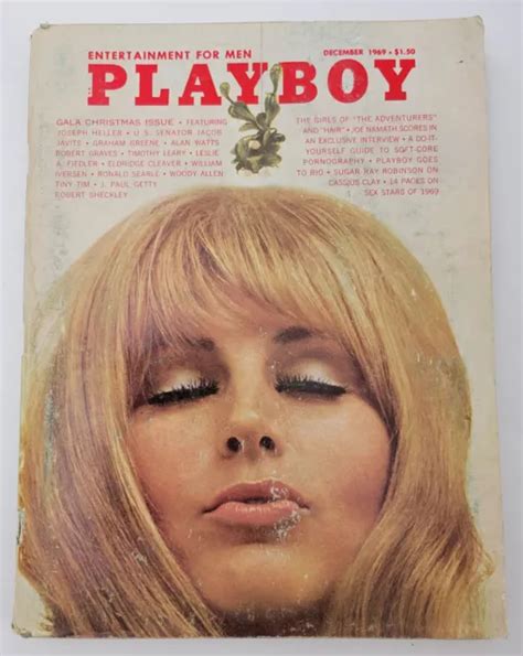 PLAYBOY DECEMBER 1969 Playmate Gloria Root Sex Stars Of 1969